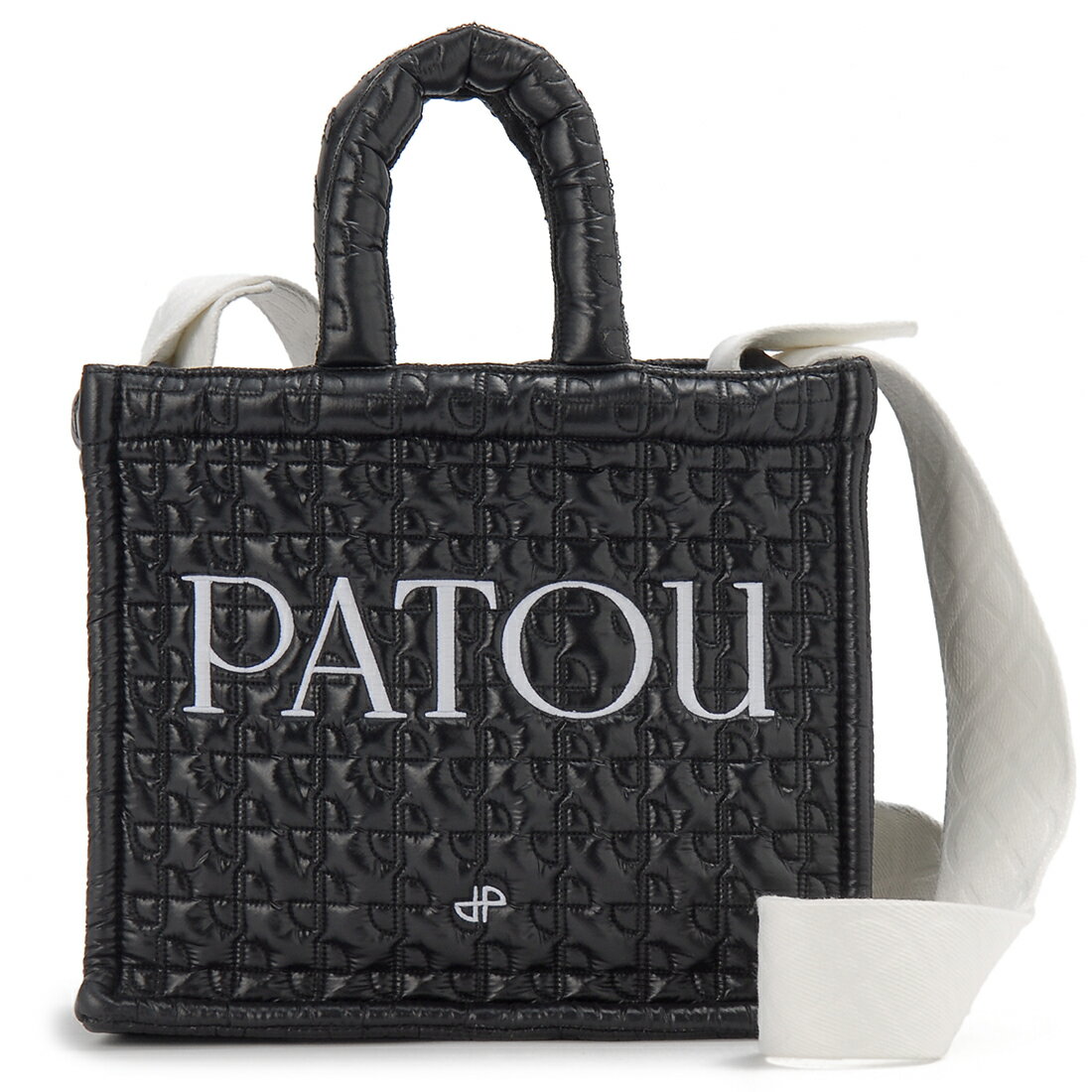 楽天スーパーSALE ポイント10倍 PATOU パトゥ トートバッグ レディース ブラック AC0250123994B SMALL TOTE BAGのサムネイル
