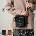ポイント10倍セール アウトレット 訳あり 小ジワ・小キズ BELLIES YORK ベリーズヨーク イタリアンレザー 牛革 ショルダーバッグ ※欠品の可能性あ...