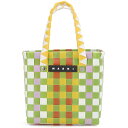 訳あり 正面に穴あきあり MARNI マルニ ハンドバッグ M00178 MW55F 536 マイクロ バスケットバッグ