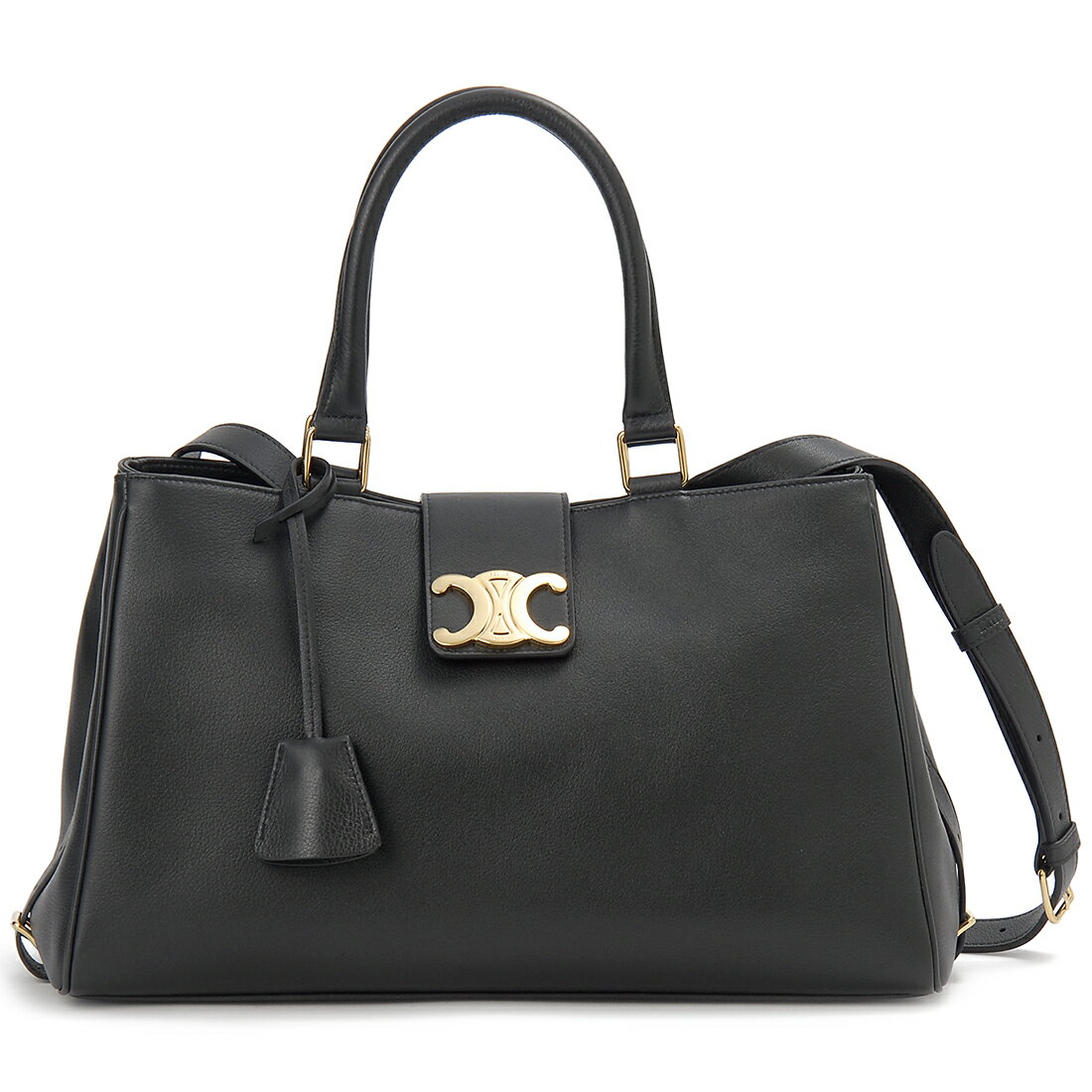 CELINE セリーヌ ハンドバッグ レディース ブラック 11496 3FK6 38NO MEDIUM APPOLINE BAG