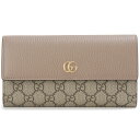 グッチ 財布（レディース） GUCCI グッチ 長財布 レディース ピンク 456116 17WAG 5788 GG マーモント コンチネンタル