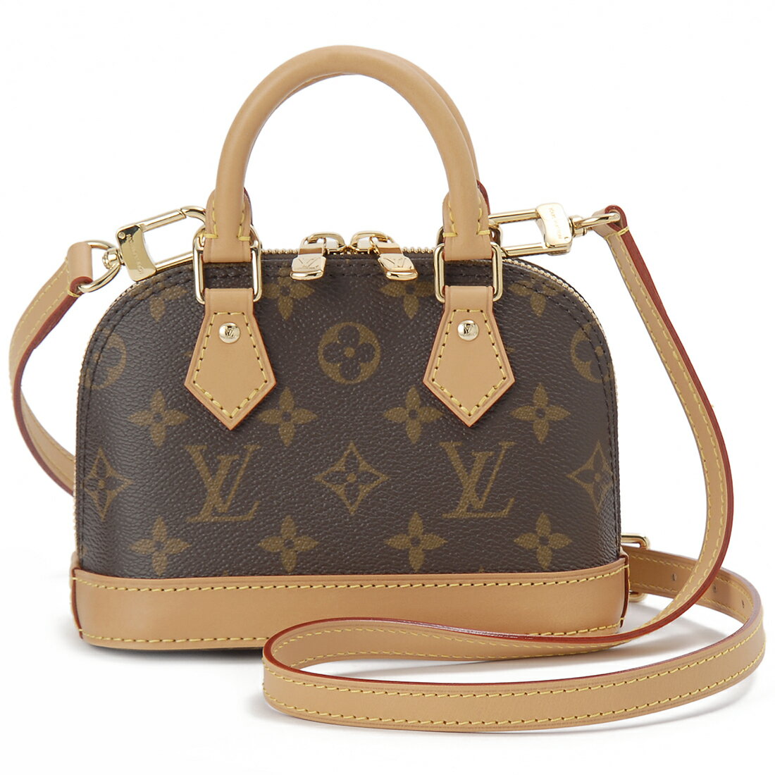 アルマ LOUIS VUITTON ルイヴィトン ショルダーバッグ M82717 ナノ アルマ モノグラム