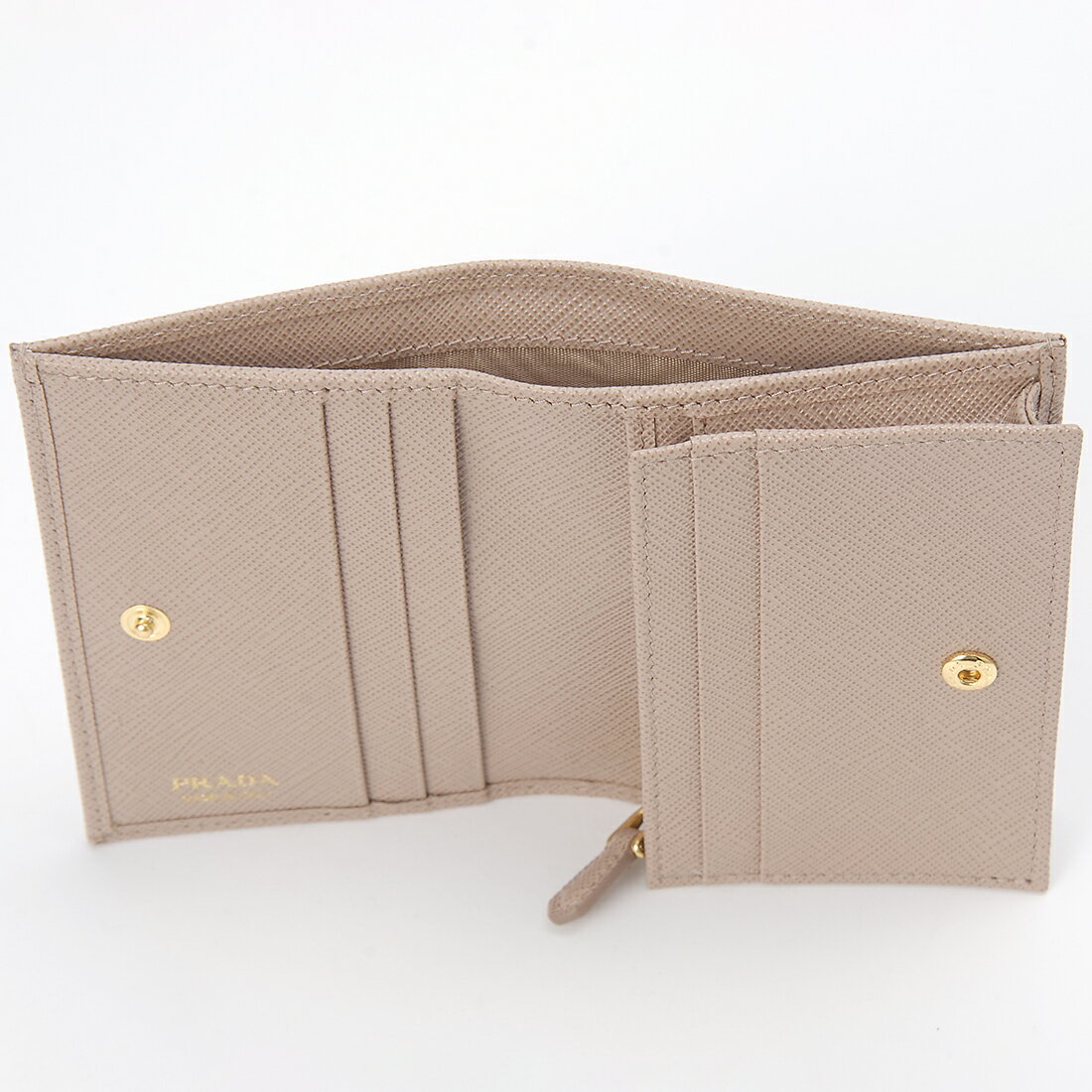 PRADA プラダ 二つ折り財布 レディース チプリア 1MV021 QHH F0236 サフィアーノ