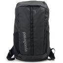 patagonia パタゴニア リュック バックパック メンズ レディース ブラック 49298-BLK ATOM BLACK HOLE PACK 25L