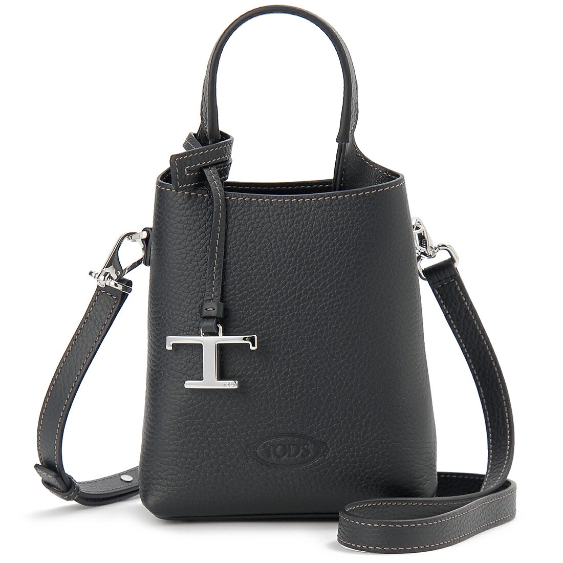 TOD'S gbY nhobO fB[X ubN XBWAPAT9000 QRI BK MICRO BAG