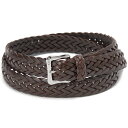 ポイント10倍セール J&M DAVIDSON ジェイアンドエムデヴィッドソン ベルト ブラウン BENT0TP25 650 ENV BUCKLE TIP EN...