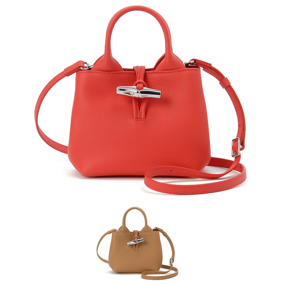 LONGCHAMP\\\' - お買い物マラソン対象 ロンシャン LONGCHAMP ショルダーバッグ 10278 HFP Le Roseau XS ル ロゾ