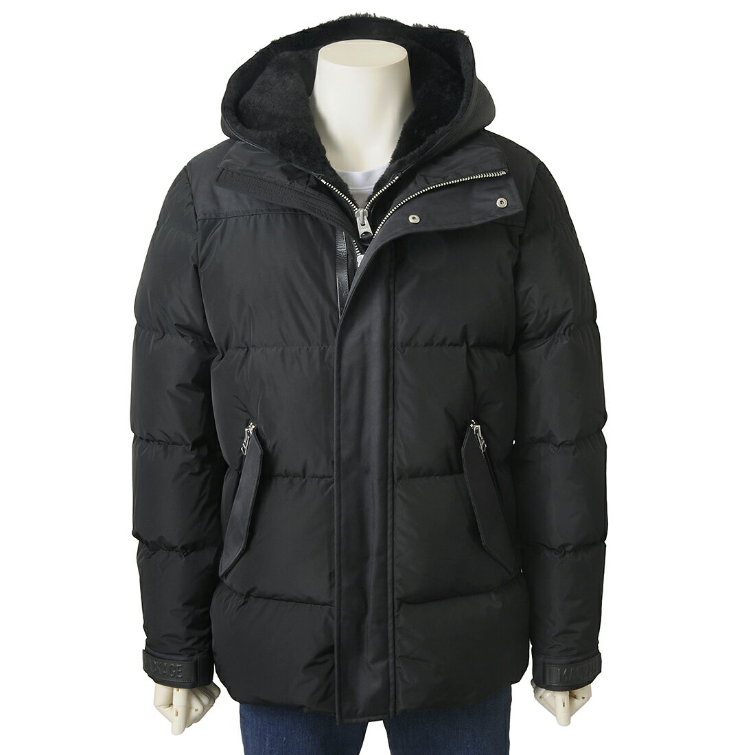 マッカージュ MACKAGE ダウンジャケット メンズ ブラック GRILEY BK RILEY ライリー