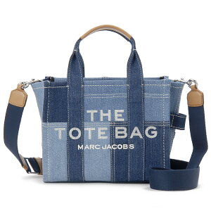 ポイント5倍セール MARC JACOBS マークジェイコブス トートバッグ レディース ブルー デニム H016M06FA21 422 THE TOTE ショルダーバッグ