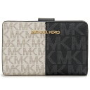 MICHAEL KORS マイケルコース 二つ折り財布 レディース 35F4GTVF6B BKMT JET SET TRAVEL