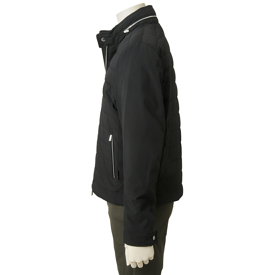 MOORER ムーレー ダウンジャケット メンズ ブラック MOUGI100184 FILIPPO-KN フィリッポ