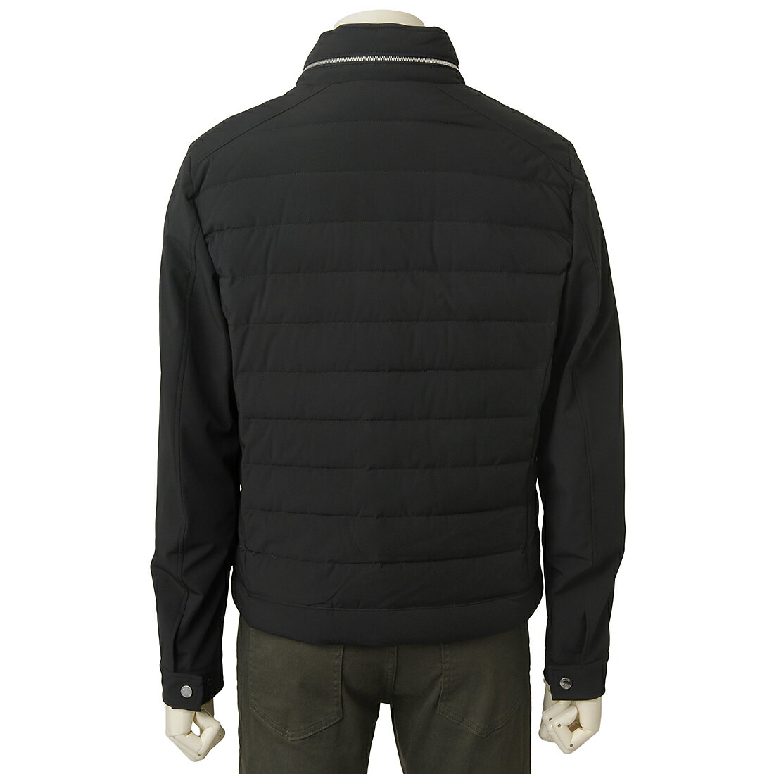 MOORER ムーレー ダウンジャケット メンズ ブラック MOUGI100184 FILIPPO-KN フィリッポ