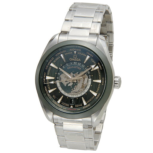 OMEGA オメガ シーマスター アクアテラ 150M GMT ワールドタイマー メンズ 腕時計 220.30.43.22.10.001