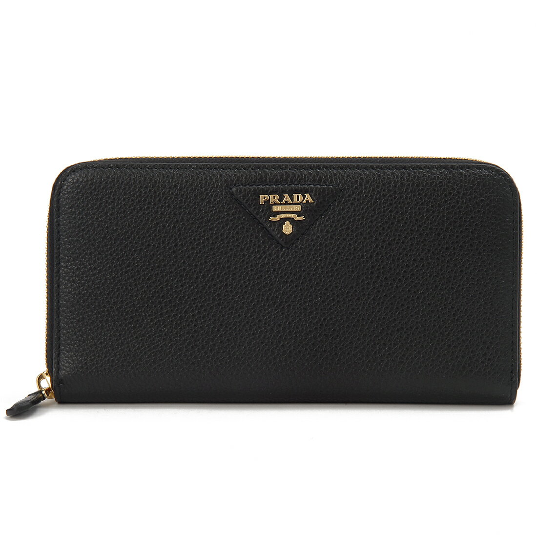 楽天イーグルス感謝祭 ポイント5倍 PRADA プラダ 長財布 レディース ブラック 1ML506 2BBE F0632 ZIP AROUND WALLET