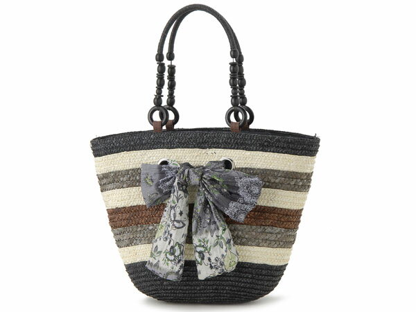 プリマヴェーラ PRIMAVERA レディースバッグ かごバッグ ショルダーバッグ PR9120BK ブラックのサムネイル