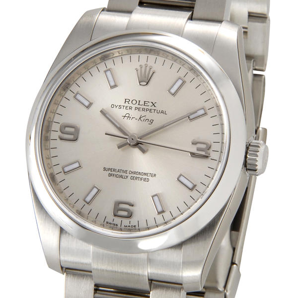 ロレックス ROLEX 114200 SV-AR エアキング メンズ 腕時計 114200 新品 当店5年保証