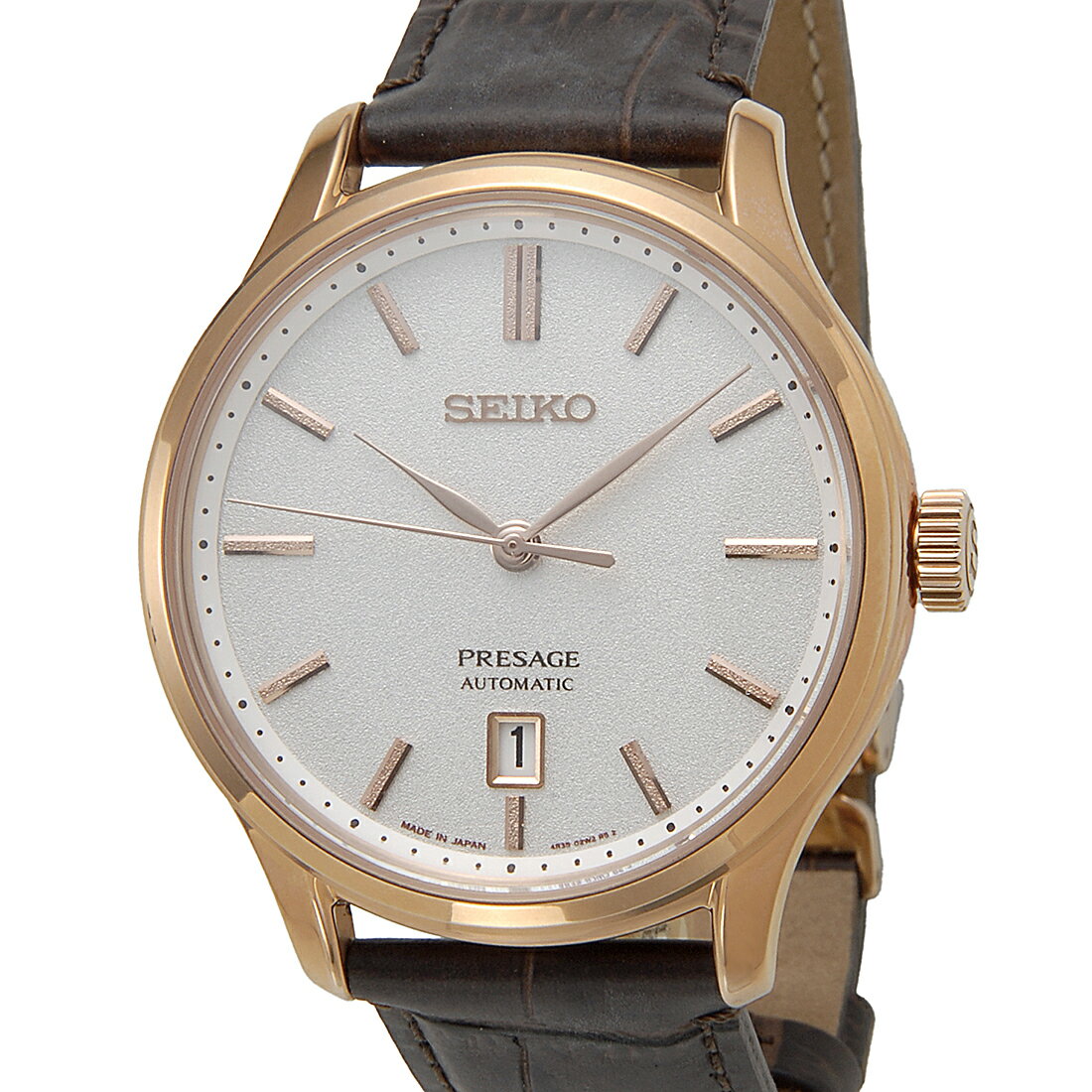 お買い物マラソンP5 SEIKO セイコー SRPD42J1 PRESAGE プレザージュ オートマチック 日本製 メンズ 腕時計