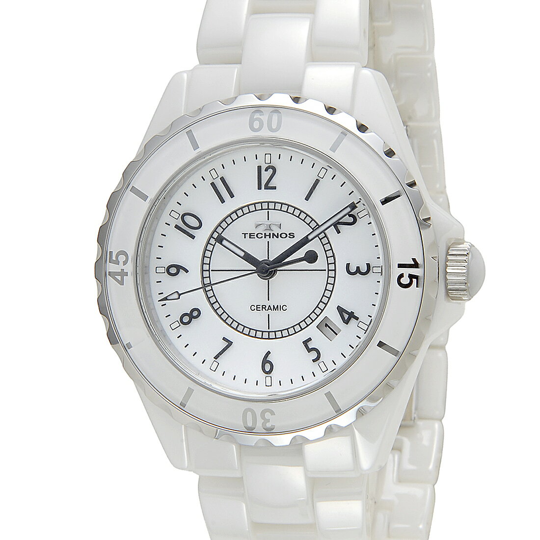 楽天市場】セラミック（文字盤カラーホワイト）（メンズ腕時計｜腕時計