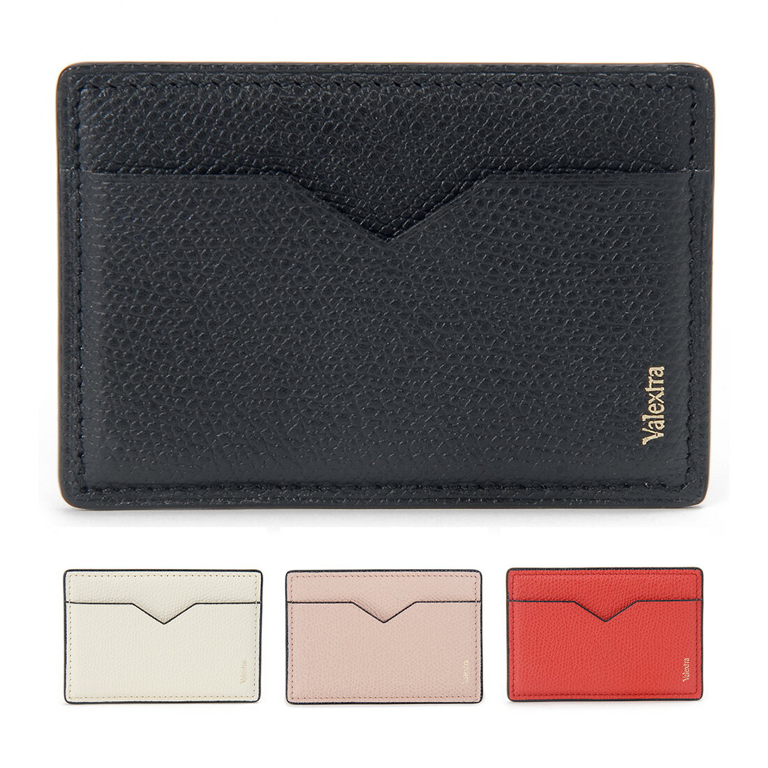 超ポイントバック祭 Valextra ヴァレクストラ MagSafe マグセーフ カードケース パスケース 0035028L99HT99