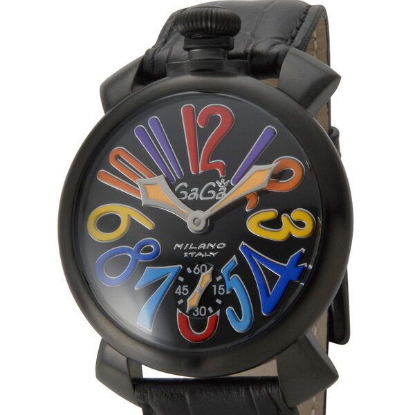 ガガミラノ 腕時計 マヌアーレ 48MM PVD Carbonio 5012.3 BK
