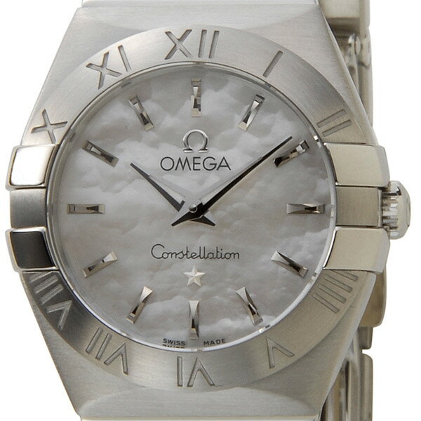 オメガ OMEGA 腕時計 123.10.24.60.05.001 コンステレーション レディース ホワイトシェル 新品 送料無料 当店5年保証