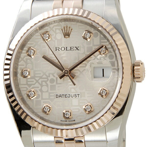 ロレックス ROLEX 116231 G-SVC デイトジャスト メンズ 腕時計 新品 当店5年保証