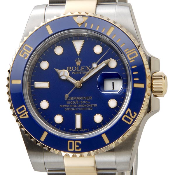 ロレックス ROLEX サブマリーナ デイト 116613LB ブルー×ゴールド メンズ 腕時計 新品 Submariner Date 当店5年保証