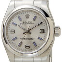 ロレックス ROLEX 176200 SV-AR-BL オイスターパーペチュアル シルバー レディース 腕時計 新品 当店5年保証