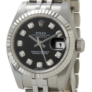 ロレックス ROLEX 179174 G-BK デイトジャスト レディース 腕時計 新品 当店5年保証