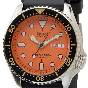 セイコー SEIKO ダイバー オレンジボーイ 自動巻き 腕時計 SKX011J1 DIVER オレンジ メンズ セイコーウオッチ 新品 【送料無料】