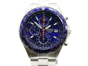 セイコー SEIKO スカイパイロット クロノグラフ SND255P1 メンズ腕時計 ブルー/シルバー セイコーウオッチ 新品 送料無料