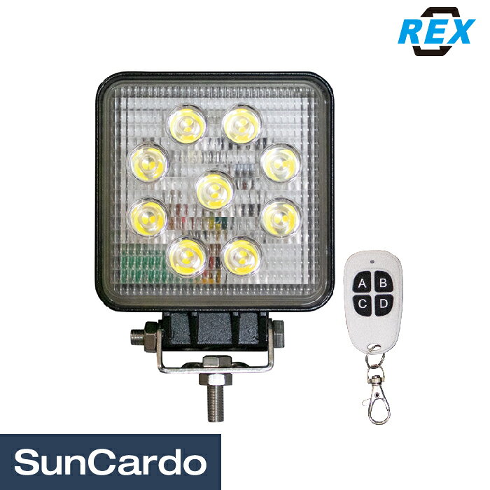 乐天商城 - 【マラソン期間P最大29倍】LED ワークライト 作業灯 荷台用照明 REX(レックス) DC用LEDワークライト REX-Y-W9