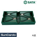 ペンチセット 工具セット ツールセット 工具 整備 SATA(サタ) スナップリングプライヤーセット 4点 09911