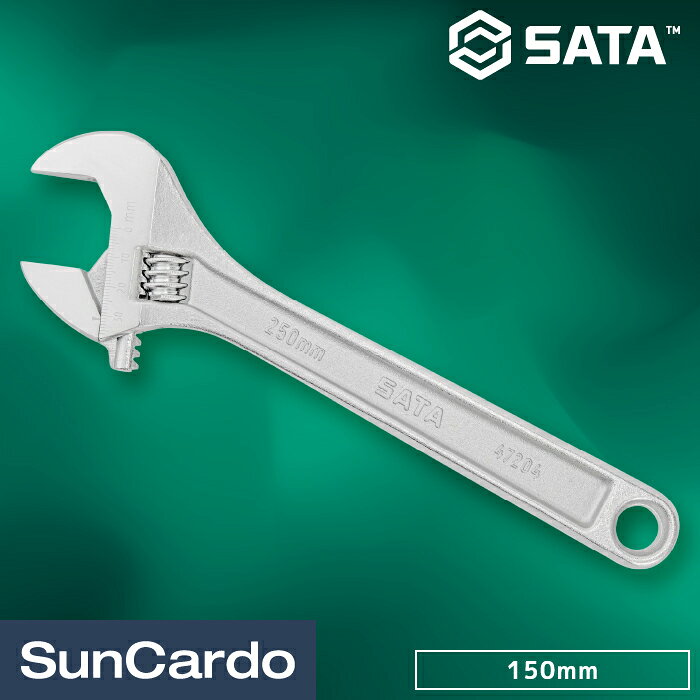 乐天商城 - 【マラソン期間P最大29倍】モンキーレンチ SATA Tools サタツールズ SATA(サタ) モンキーレンチ 6”(150mm) 47202