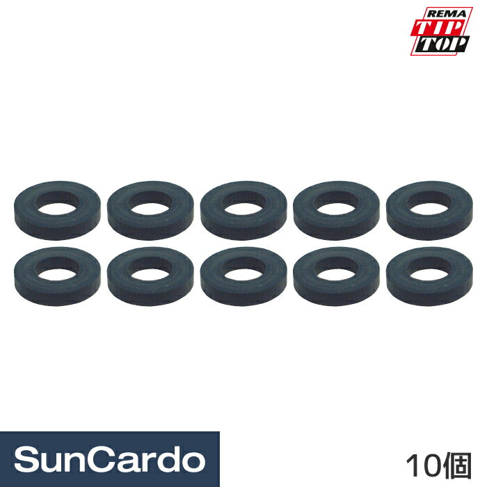 【楽天スーパーSALE期間P最大29倍】工具 整備 タイヤ バルブ タイヤ交換 TIPTOP(チップトップ) アルミバルブ用パッキン 外径17x内径9x厚み3mm 10個 VP27