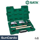 ボディリペアセット 工具セット ツールセット 工具 整備 SATA Tools サタツールズ SATA(サタ) 自動車ボディリペアキット 6点 09152