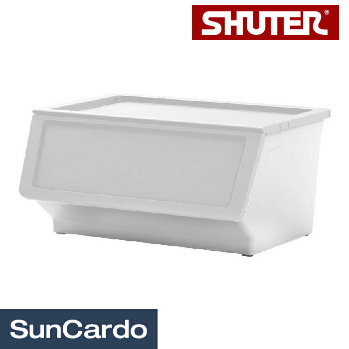 【マラソン期間P最大29倍】オフィス リビング 収納 事務 livinbox SHUTER(シューター) 傾斜収納ボックス 46L MHB-46