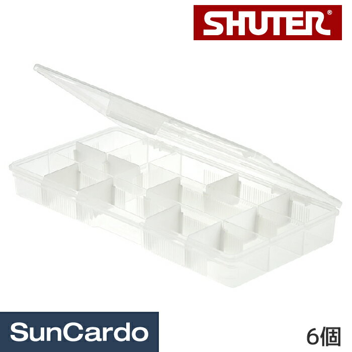 乐天商城 - 【マラソン期間P最大29倍】ケース 収納 部品 仕切り livinbox SHUTER(シューター) プラスチックケース 1個 SO-2714