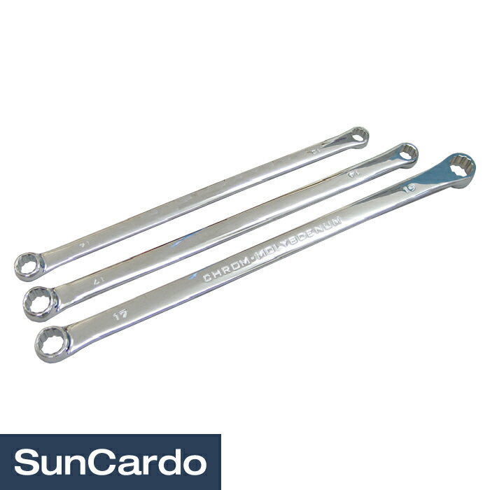 【楽天大感謝祭期間P最大29倍】レンチセット 工具セット ツールセット 工具 整備 エキストラロングストレートメガネ 3本セット