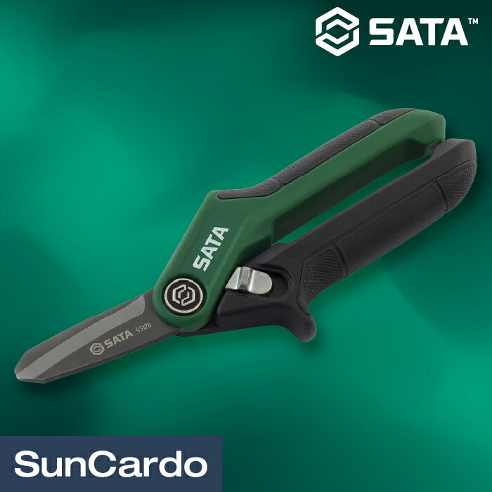 樂天商城 - 【マラソン期間P最大29倍】はさみ ハサミ SATA Tools サタツールズ SATA(サタ) ゴムグリップ万能はさみ 93126