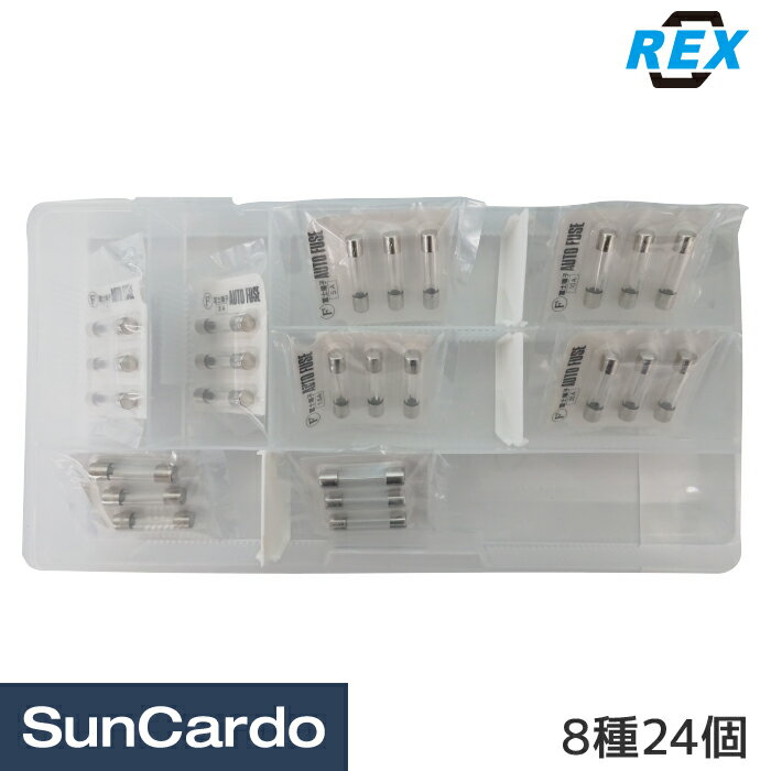 1A〜30Aの管ヒューズセットです。 ●ケース付き 定格電圧：125V サイズ：6.4x30mm 【セット内容】 ・1A x3個 ・3A x3個 ・5A x3個 ・10A x3個 ・15A x3個 ・20A x3個 ・25A x3個 ・30A x3個