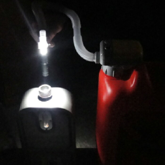 工具 ポンプ 灯油 電動 DUKSHIN(徳信洋行) LED手元ライト付ポンプ DP-03L-1