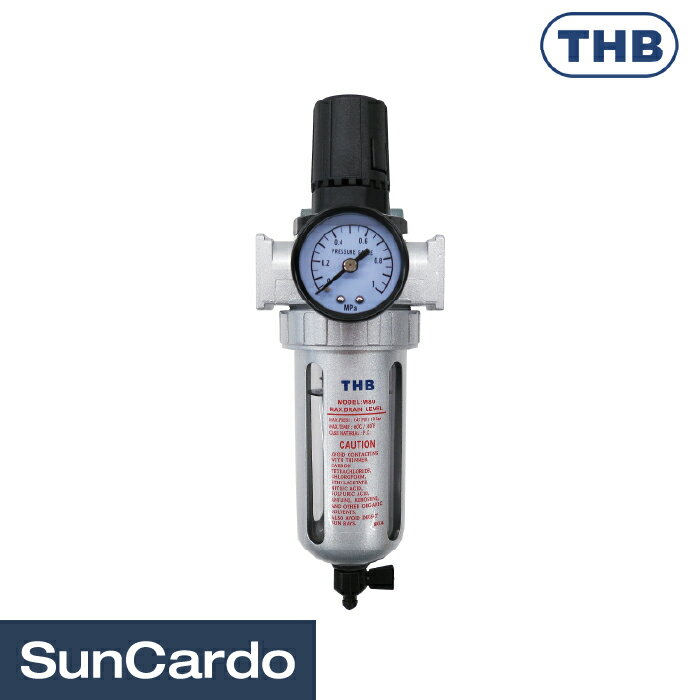 【マラソン期間P最大29倍】工具 整備 エアーツール THB(ティーエイチビー) エアレギュレーター FR803C