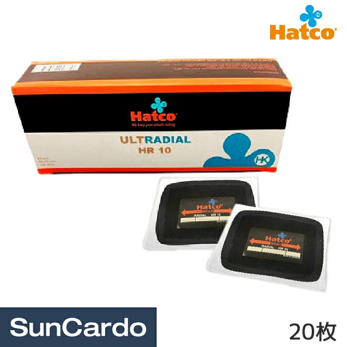 工具 整備 タイヤ 修理 Hatco(ハトコ) ウルトラダイヤルパッチ HR10 20枚 100 3010