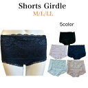 レディース ショーツガードル 単品 選べるガードル 補正下着 ショーツ インナー 女性下着 M L LL パンツ レース 送料無料(4)