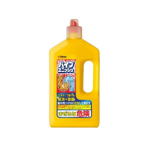 ジョンソン パイプユニッシュ(800g) 排水管用 洗浄剤 詰まり取り 塩素系 ジェル状