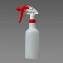 筒形キャニオンスプレー PE.3A-500 (500ml) 業務用詰替スプレー ポリエチレン(PE)製 赤 キャニヨン