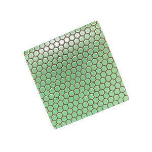 (メール便可)NCA トイレ用アルタシート ハード 手作業用 100x100mm 緑 衛生陶器(トイレ便器)の尿石水垢落とし ノリタケコーテッドアブレーシブ