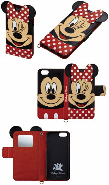 iPhone6s ケース ダイカットカバー 手帳型 ディズニー Disney ミッキー ミニー ドナルド デイジー チップ デール クラリス ポテトヘッド レックス i6S-DN05 i6S-DN06 i6S-DN07 i6S-DN08 i6S-DN09 iDress サンクレスト