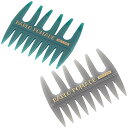 バブロポマード メッシュコーム グレー&緑 2色セット メンズ 男性用 コーム 櫛 BARBER